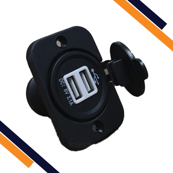 Cargador USB Redondo 3.1A